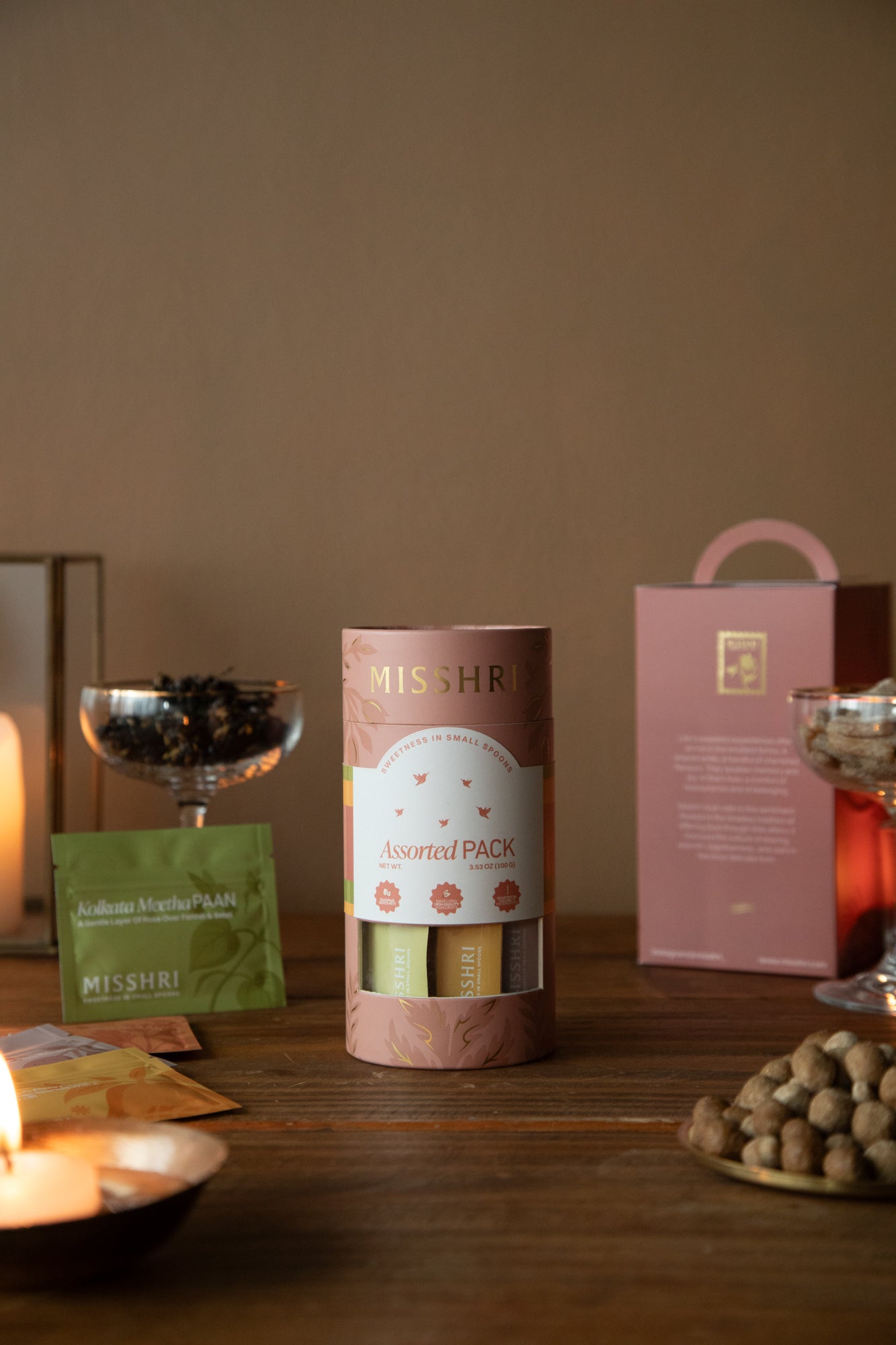 Assorted Sachets - Rose Tube
