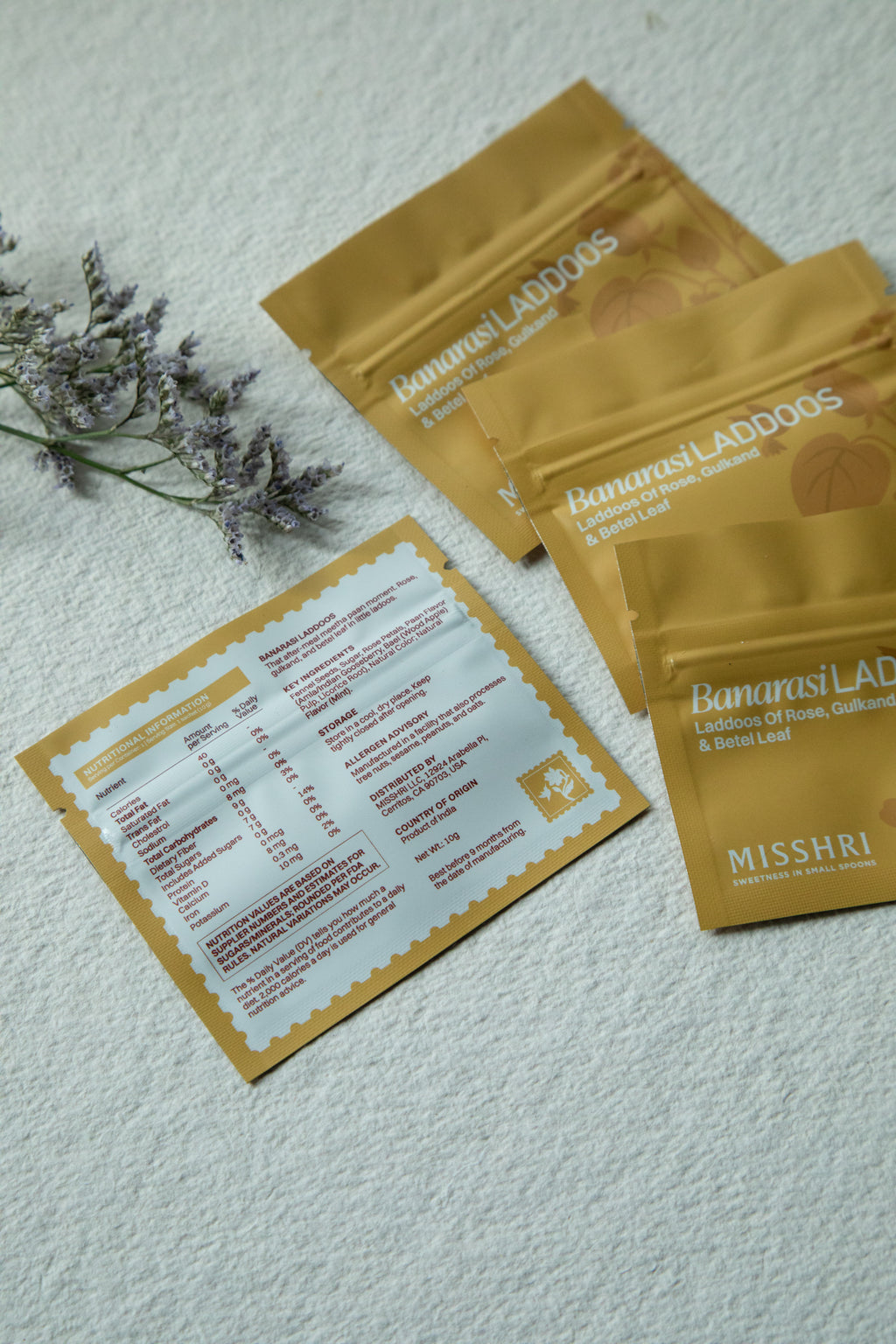 Banarasi Laddoos Sachet - Set of 10