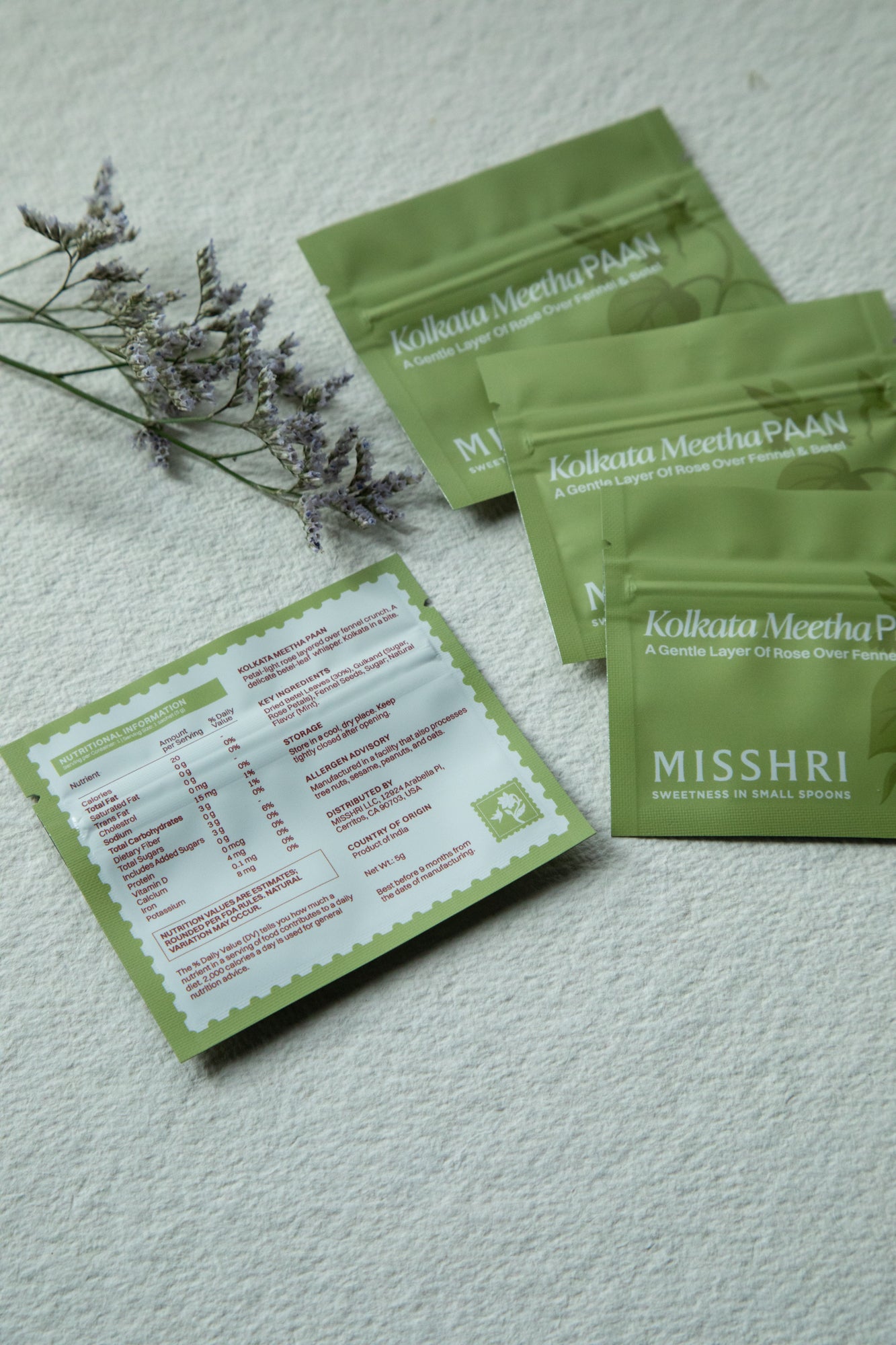 Kolkata Meetha Paan Sachet - Set of 10