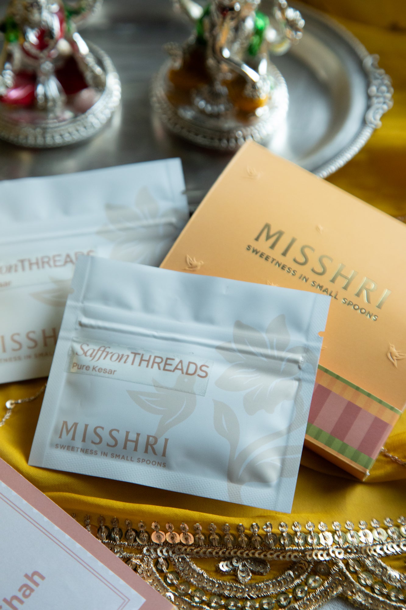 Saffron Threads Sachet - Set of 10