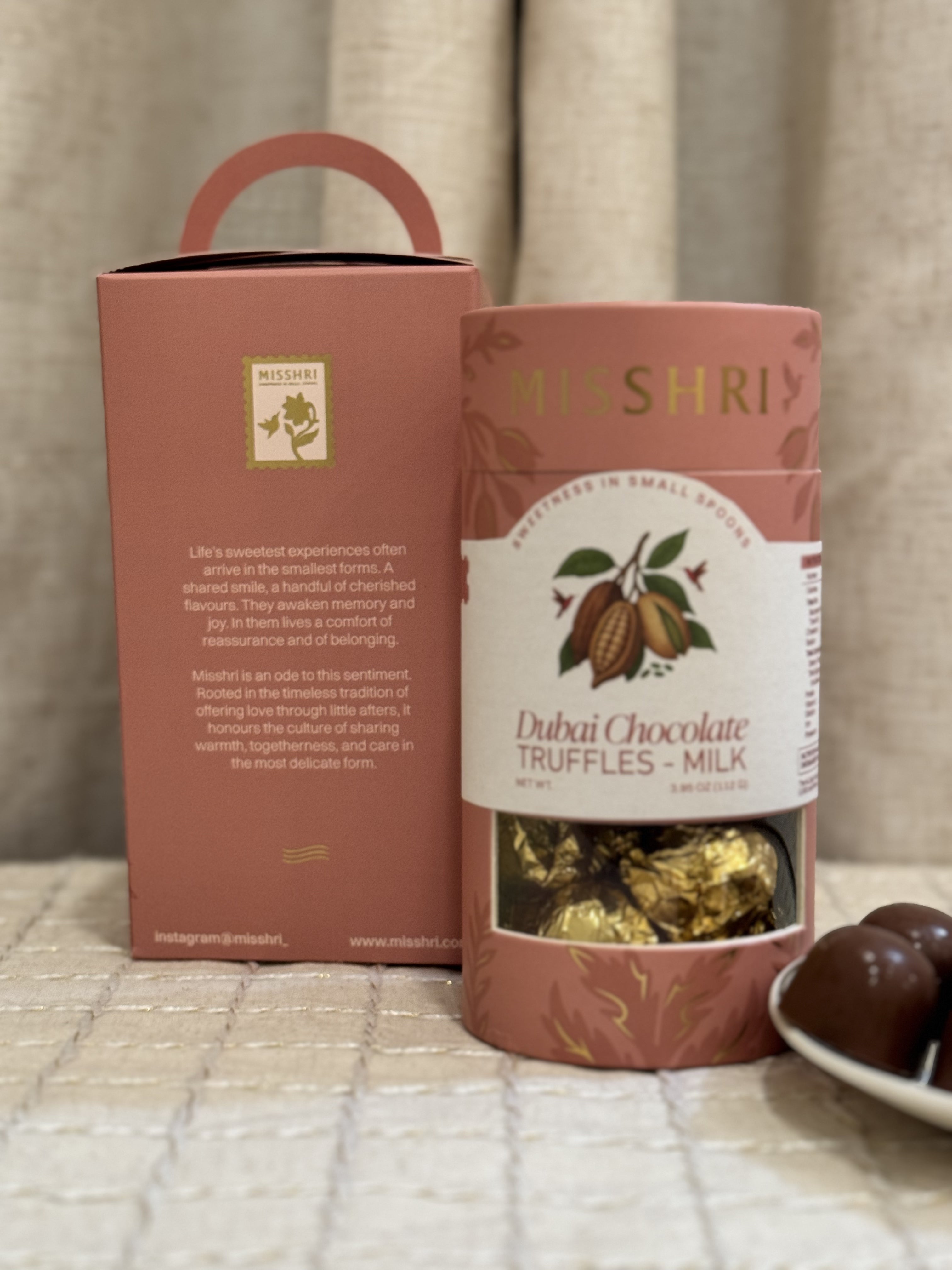 Dubai Chocolate Truffles - Milk